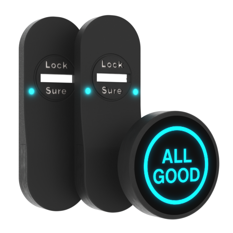 Key Turn Lock Monitor | Remote Door Status Alerts | Locksure
