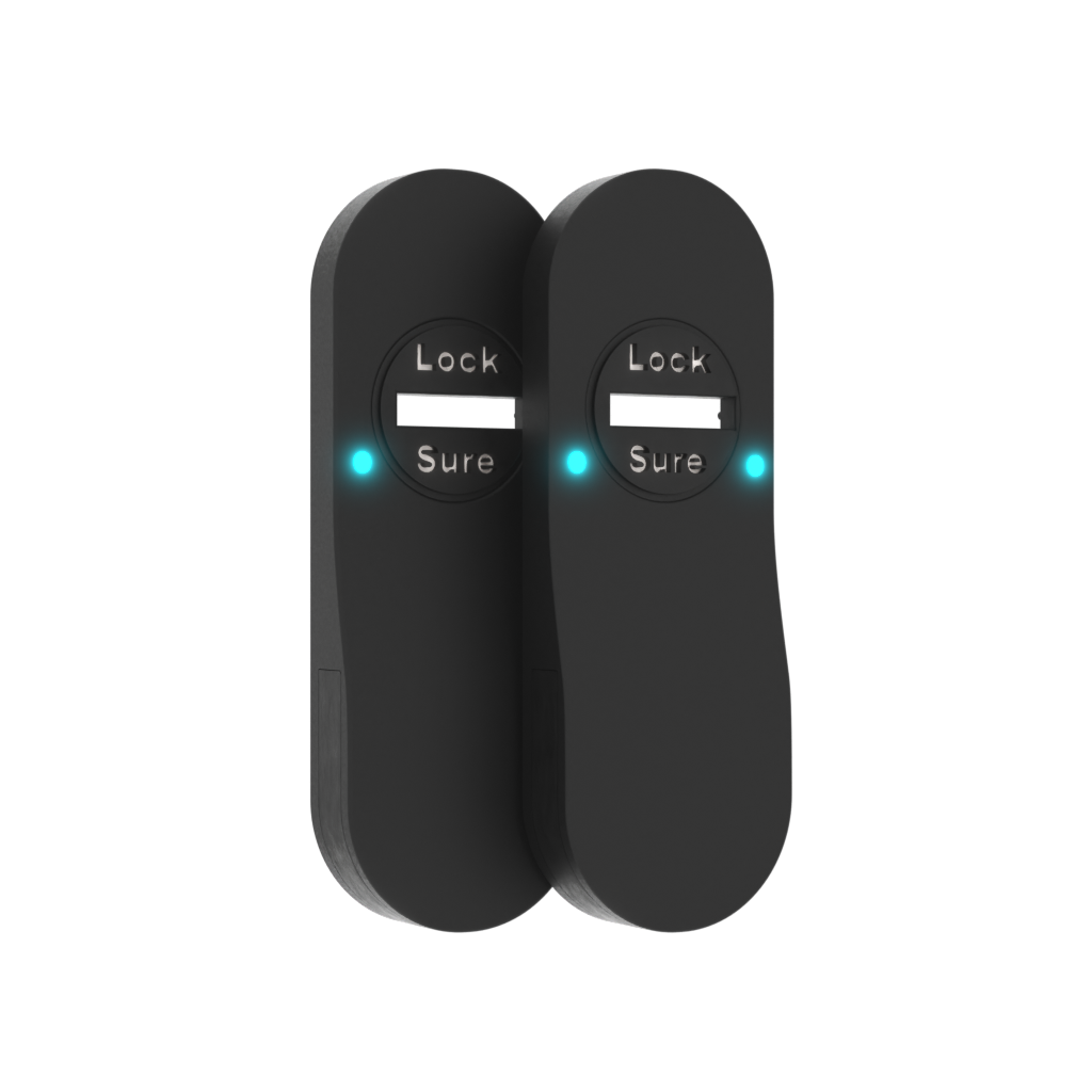 Inside and outside Locksure Key Turn monitors
